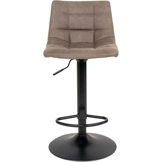 Microvezel barstoel met zwarte poten House Nordic Middelfart