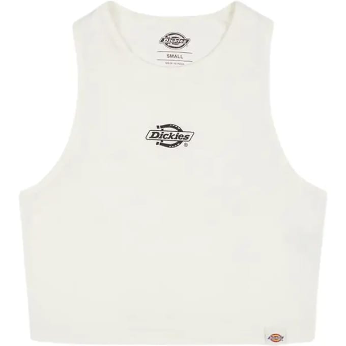 Dickies Powers Mouwloos T-shirt Zwart S Vrouw