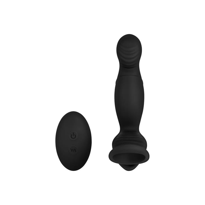 Prostaatstimulator met cockring, 16,5 cm