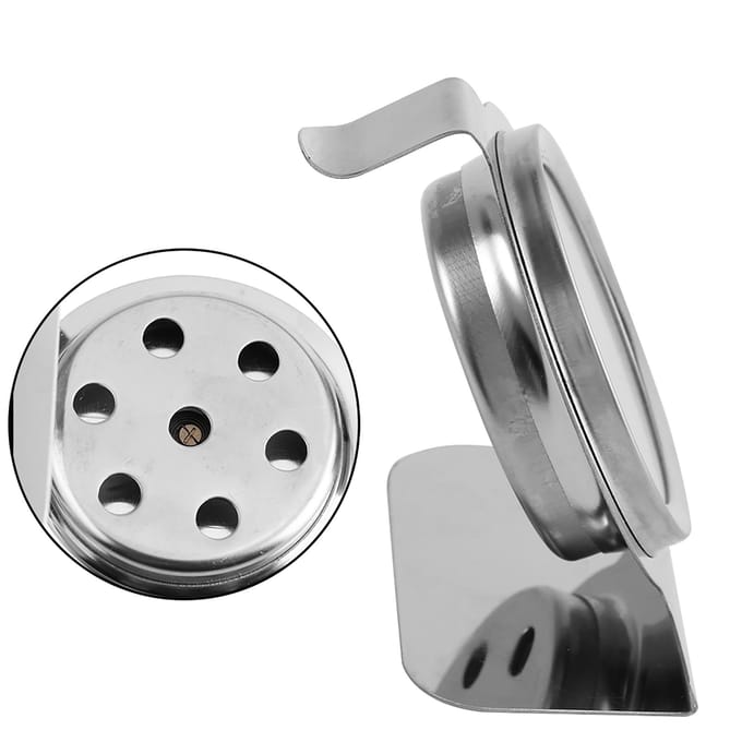 1 thermomètre de four en acier inoxydable, outil de mesure de la température de cuisson de cuisine gray