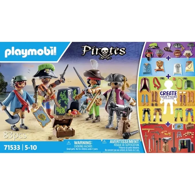 PLAYMOBIL Pirates My Figures Piraten - 71533