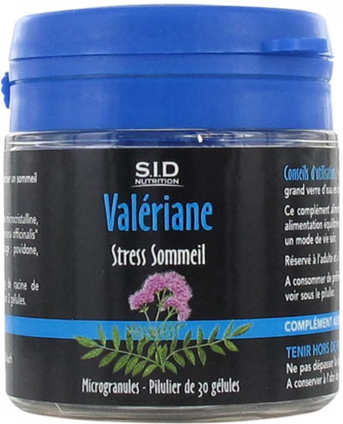 S.I.D Nutrition Stress Slaap Valeriaan 30 Capsules