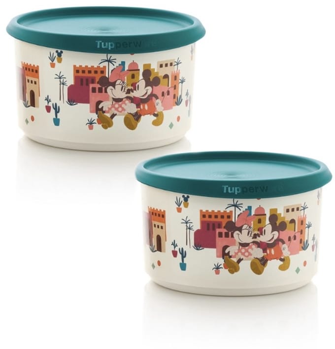 Tupperware Bingoset Mickey & Minnie Mouse