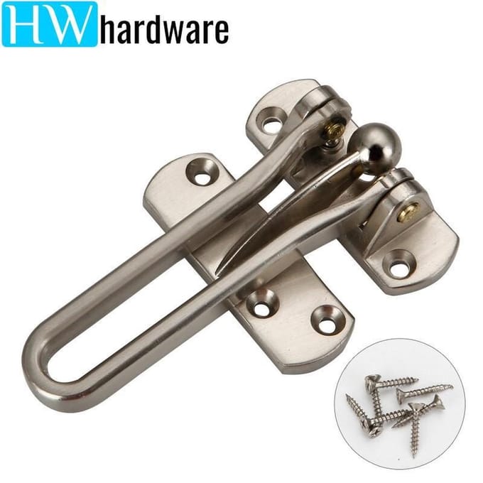 Kierstandhouder voor deurbeveiliging - 100mm (Zilver)