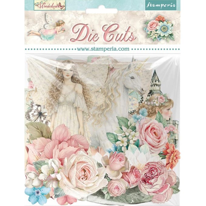 Stamperia - Wonderland Die Cuts Assorted (42pcs) (DFLDC134)