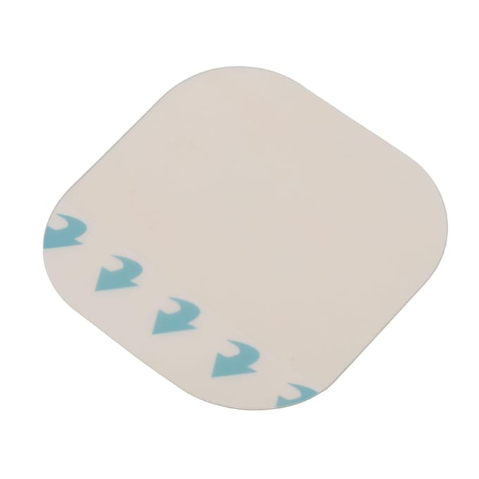 4 stuks Hydrocolloïde verbandpads Zelfklevende, knipbare littekenbedekkingspleisters voor tatoeagewonden Dun gray