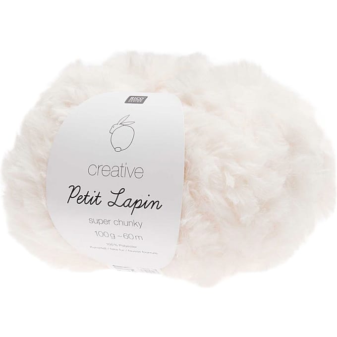Rico Design Creative "Petit Lapin super chunky" - Kleur 001