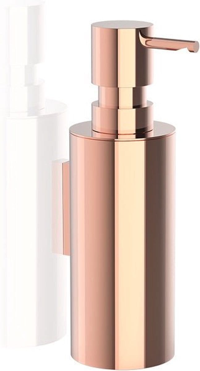 Mikado wandbevestigde zeepdispenser rosé goud