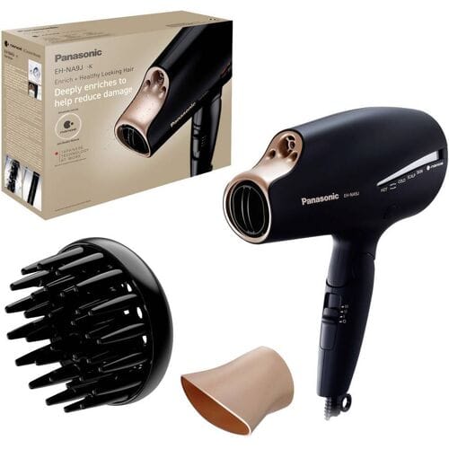 Panasonic Haardroger Double Mineral EH-NA9J-K825 - 1800 W