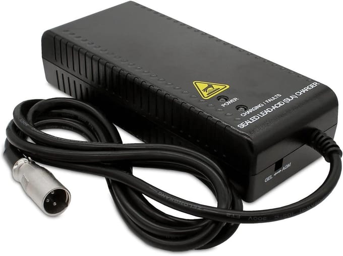 Scootmobiel acculader 8Ah - UPG