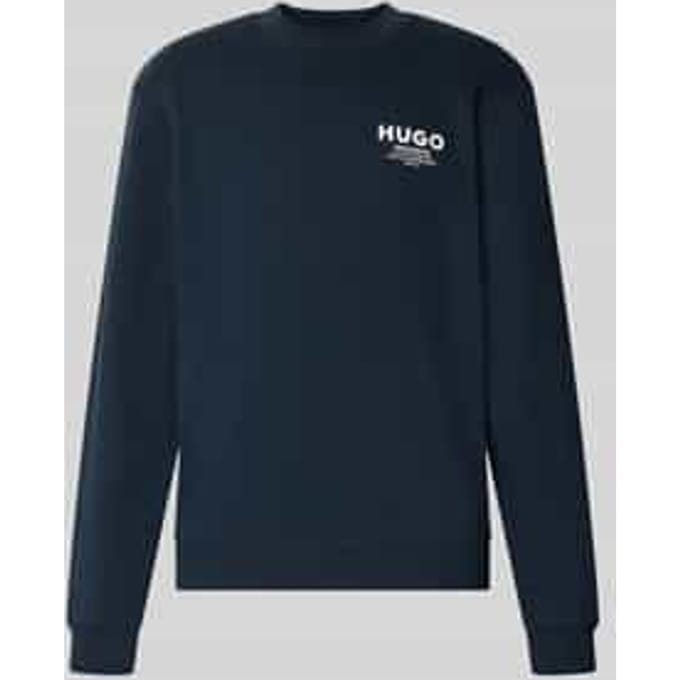 Regular fit sweatshirt van zuivere katoen model 'Nespon'