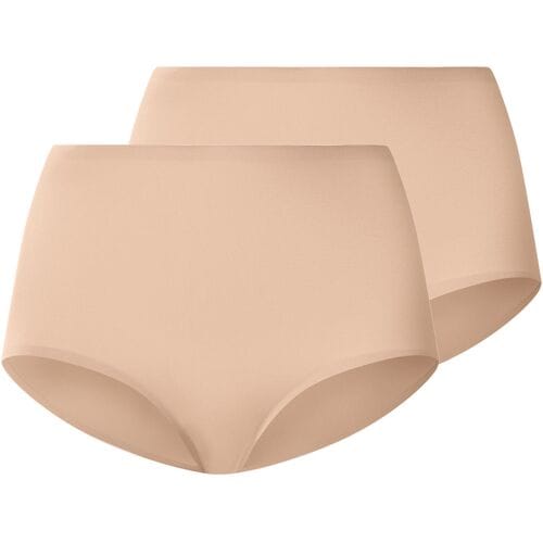 ESMARA Set van 2 dames onderbroeken (Beige, XS (32/34))