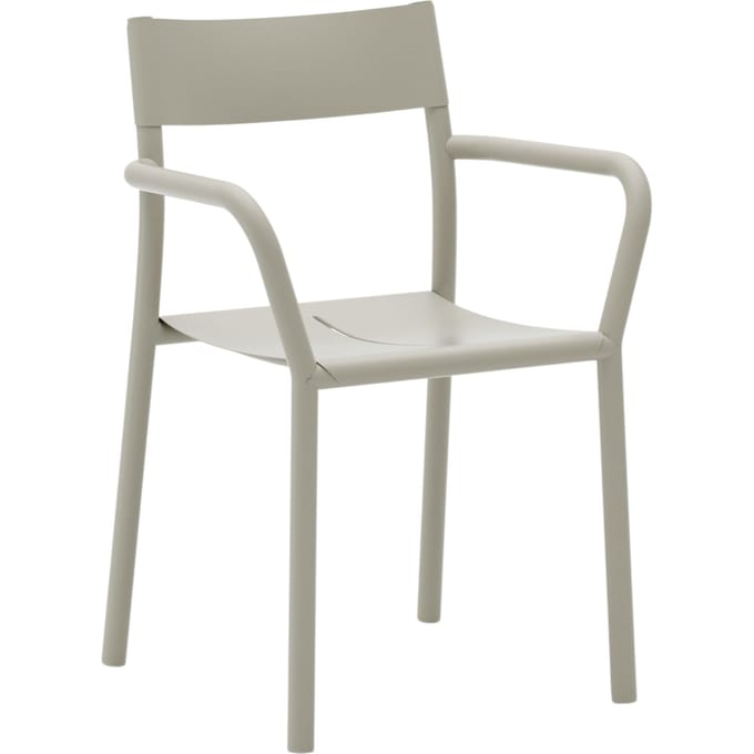 New Works May Armleunstoel Outdoor - light grey