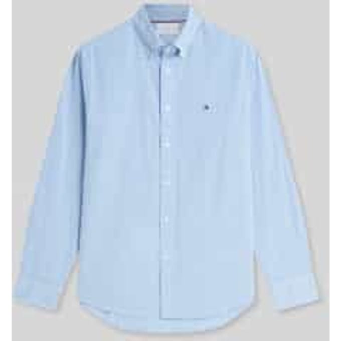 Tommy Hilfiger Flex Poplin Gingham Blue Spell/check Taglia: S | Camicie Casual Outlet | Uomo | Blu