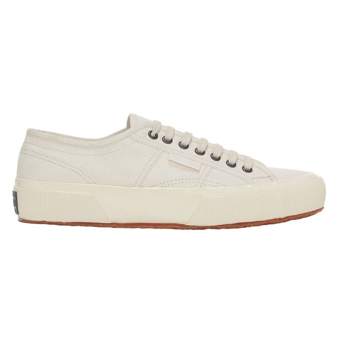 Superga Volwassen unisex 2750 Herringbone Trainers (Beige Raw/Off White)