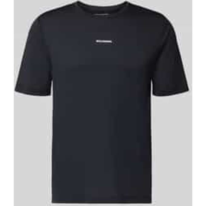 T-shirt met ronde hals en logo