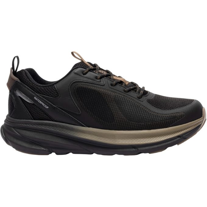 Trespass Heren Carver Waterdichte Trainers (Zwart)