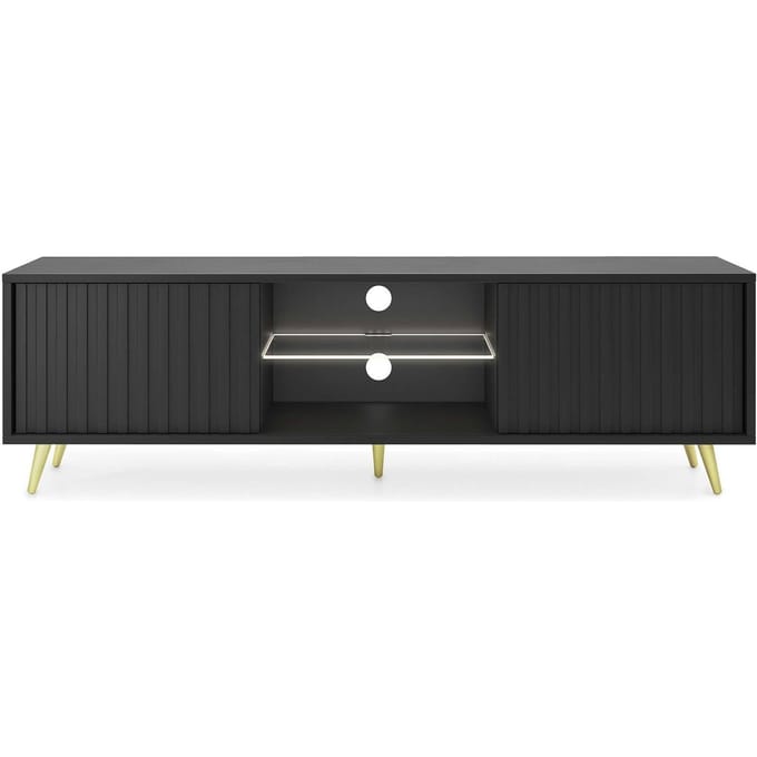 Selsey Bello - RTV 135 cm - Zwart