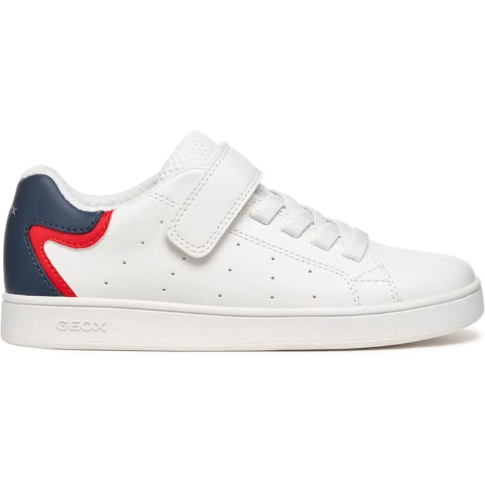 GEOX ECLYPER TIENERS Sneakers - WIT/BLAUW - Maat 32