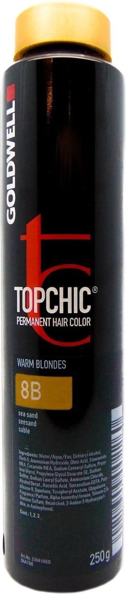 Goldwell Topchic Hair Color Bus 8B 250ml