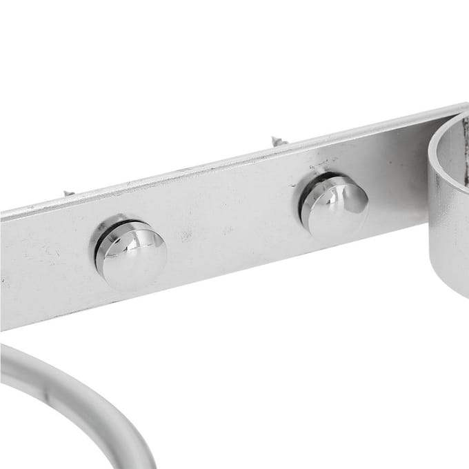 Salon Gegalvaniseerd Roestvrij Staal Föhnhouder Handsfree Kam Föhnhouder white