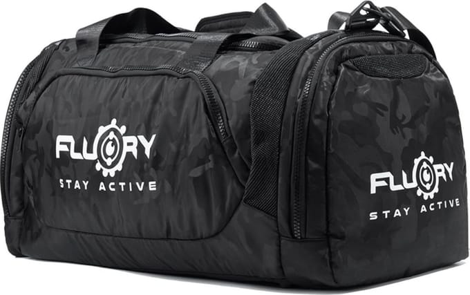 Fluory Sporttas Zwart Camo