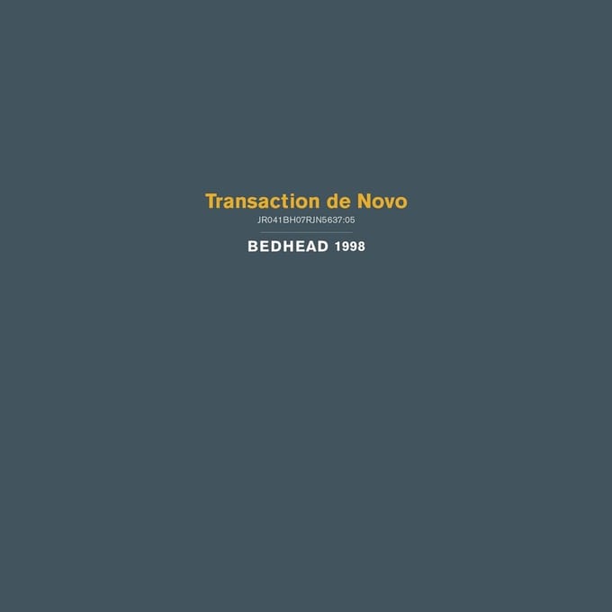 Bedhead - Transaction De Novo (LP) (Coloured Vinyl) (Limited Edition)