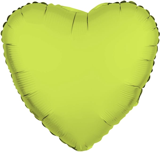 Riethmüller - Folieballon hart - neon geel - 45 cm