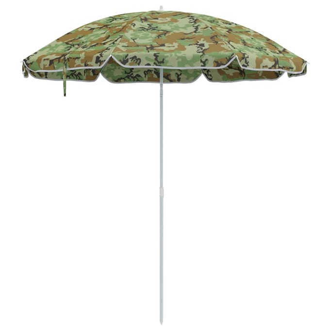 vidaXL - Tuinparasol - 170T - polyester - Camouflage