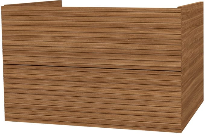 ALONI ELITE wastafelonderkast – 80 cm – Walnoot – Softclose
