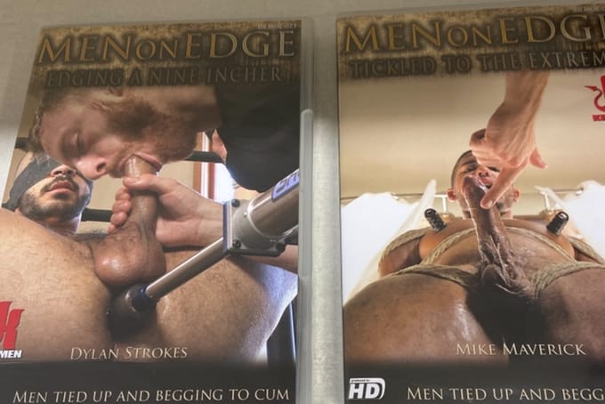 Dvd Men On Edge 9 Titles Pack - 9 Verschillende dvds Keiharde Homos