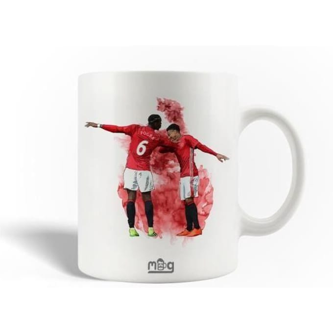 Mug en Céramique Pogba Manchester United Footballeur International Affiche