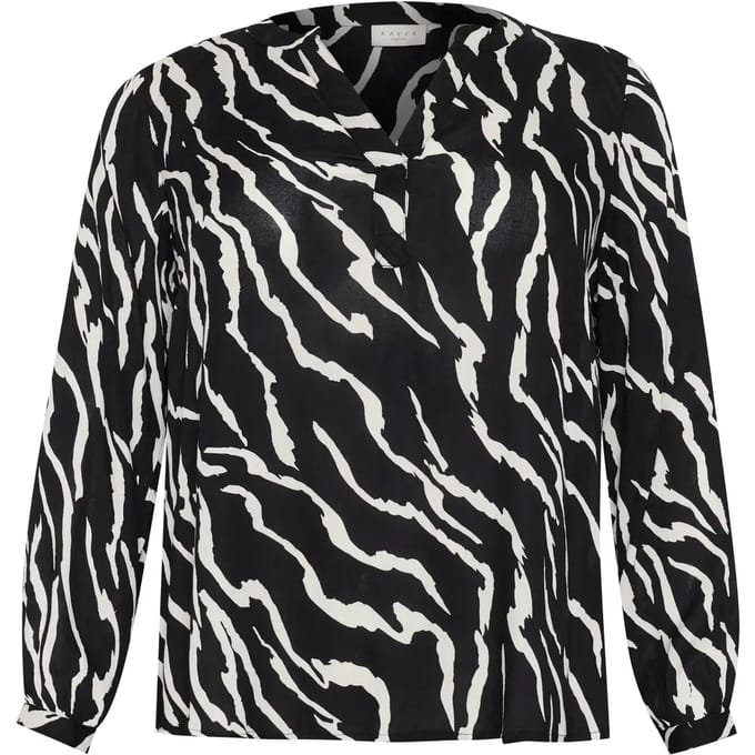 Damesblouse met lange mouwen KAFFE Curve Mirta Tilly