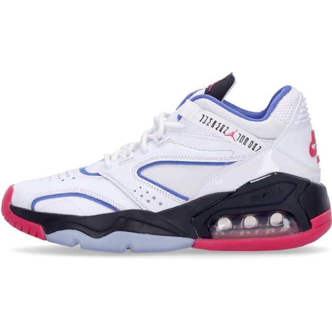 Jordan Point Lane Lage herenschoen wit/roze/medium blauw/zwart