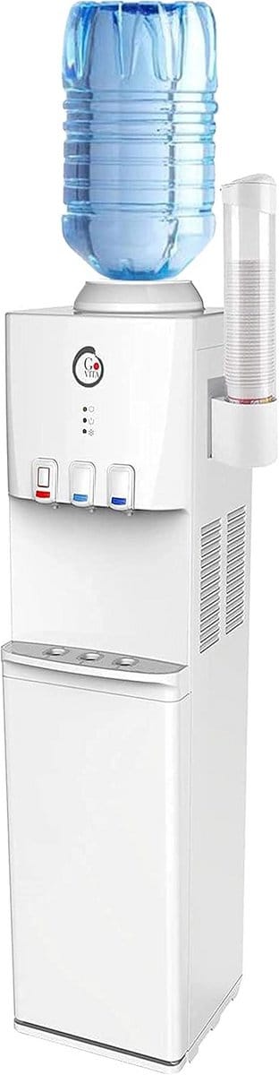 Waterkoeler met Zuil: Koud, Warm & Kamertemperatuur Drankdispenser