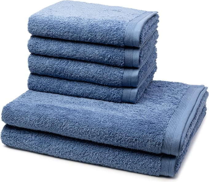 Möve 4 X Handdoek 2 X Douchehanddoek - in een set Superwuschel