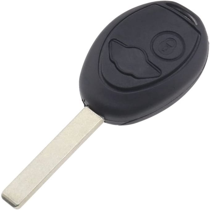 Allecto - Sleutelhanger Behuizing - Compatibel met Mini - Zwart - 2