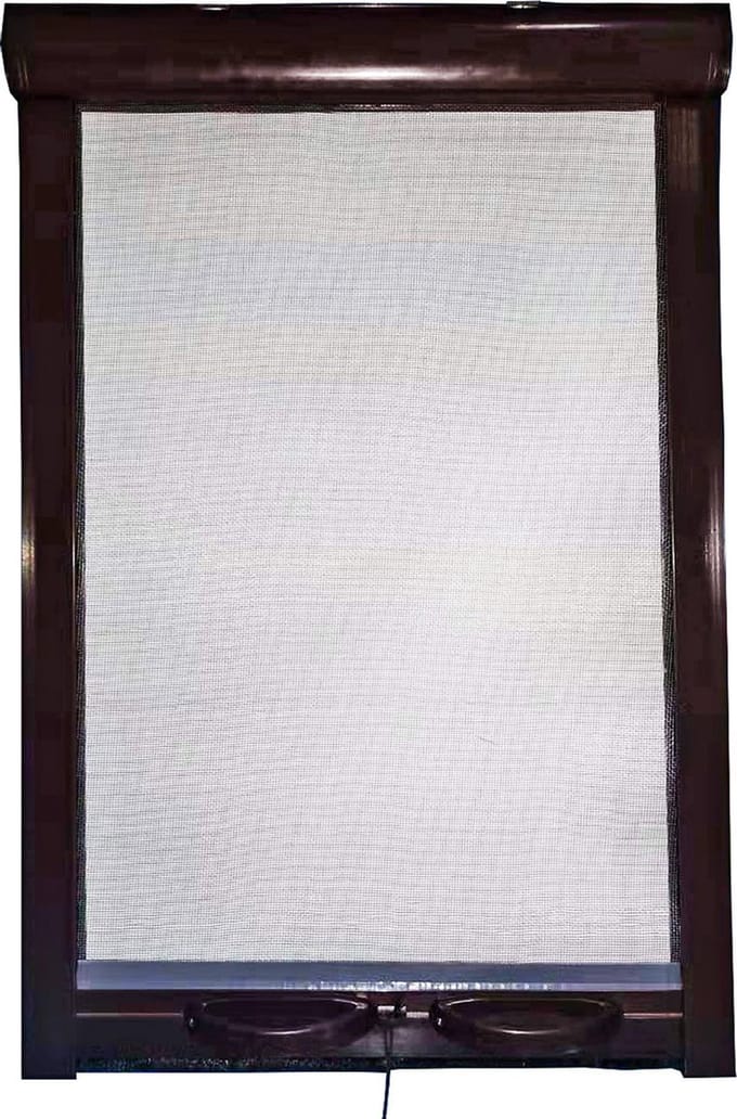 PALMAT Rolhor voor ramen Bruin 110 x 160