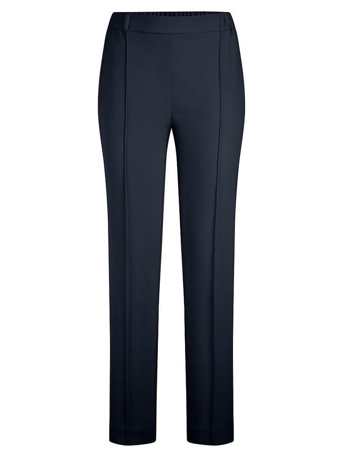 Enkellange broek Van Peter Hahn blauw