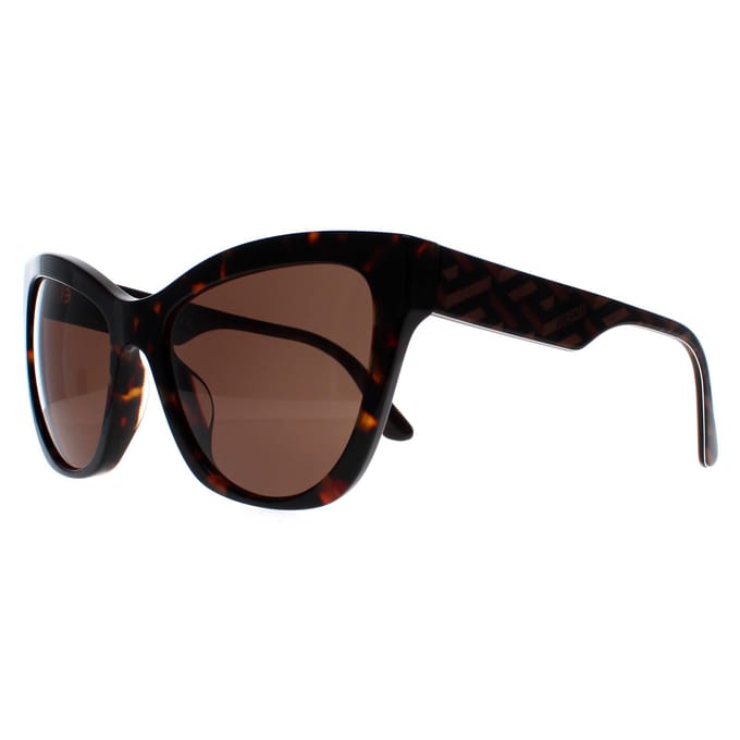Versace VE4417U 525973 havana patroon donkerbruine zonnebril