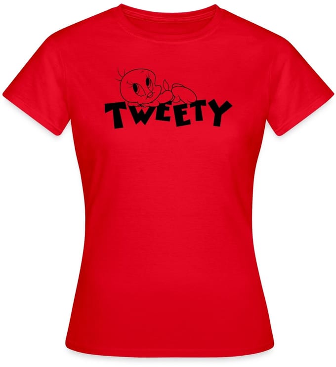 Looney Tunes Tweety Bird T-Shirt Dames