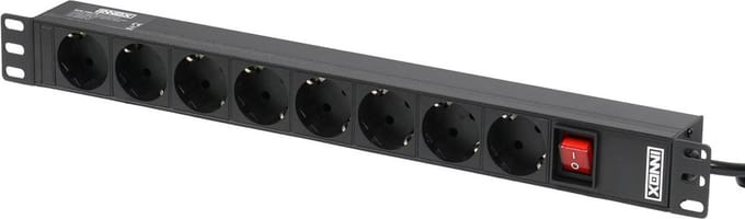 Innox RPD F8S-FS 19 inch stroomverdeler