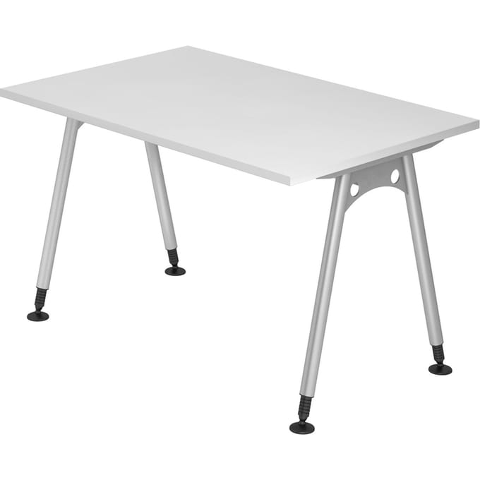 ATOS 12 S | Bureau - Wit 120x80 Tafelhoogte I In hoogte verstelbaar
