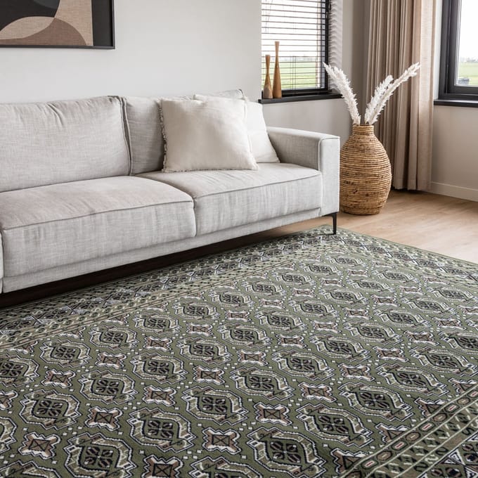 Vintage vloerkleed Marad Groen Interieur05 - 185 x 270 cm - (L)