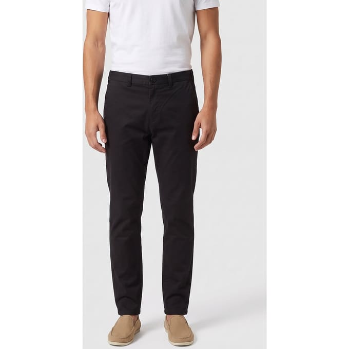 ARKET Edgar Slim Chino Black Maat: 52 Short | Chino's Outlet | Heren | Zwart
