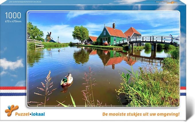 Puzzels - Zaanse Schans - Nederland - Legpuzzel - 1000 stukjes