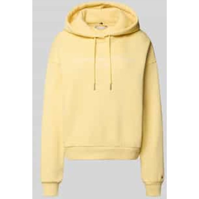 Relaxed fit hoodie van katoenmix