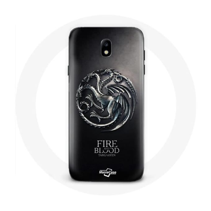Hoesje - Game Of Thrones - Samsung Galaxy J3 2017 - Flexibel - Zwart - Bescherming