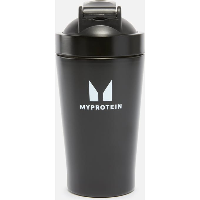 Myprotein mini shaker van gerecycled metaal - Zwart