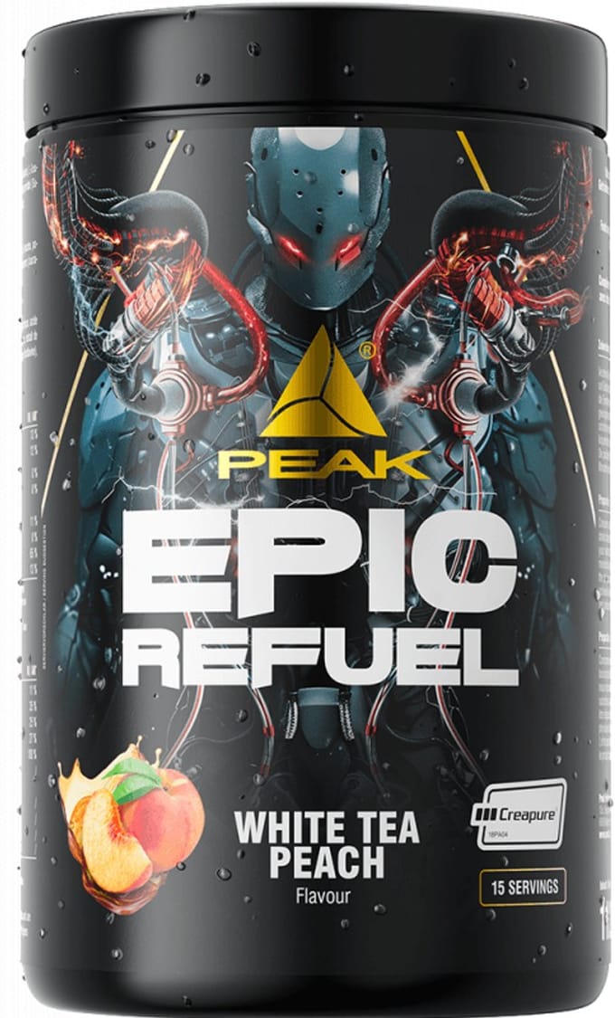 Peak Epic Refuel (1125g) White Tea Peach - Intra- & Post-Workout - voor na de training